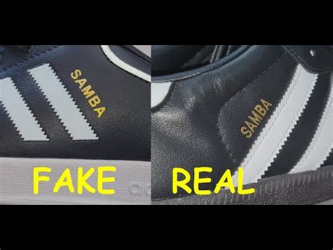 how to spot fake adidas sambas|adidas samba counterfeit.